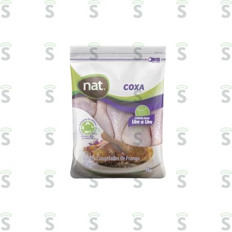  Coxa de Frango Nat Congelado Embalagem 1kg