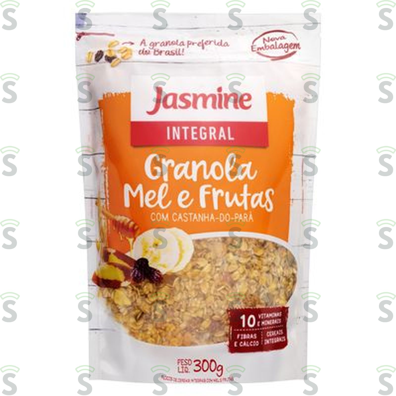 Granola Jasmine Cramberry E Açaí Sem Glúten Embalagem 250G