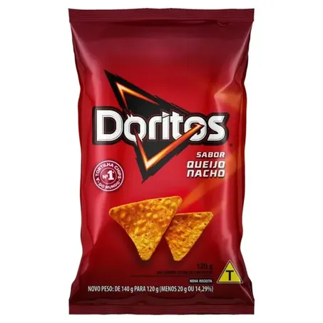  Elma Chips-doritos 120g Queijo Nacho