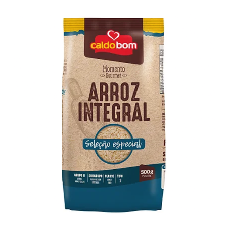 Arroz Integral Caldo Bom 500G