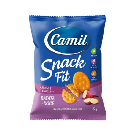 Snack Fit Camil Arroz Batata Doce 30g