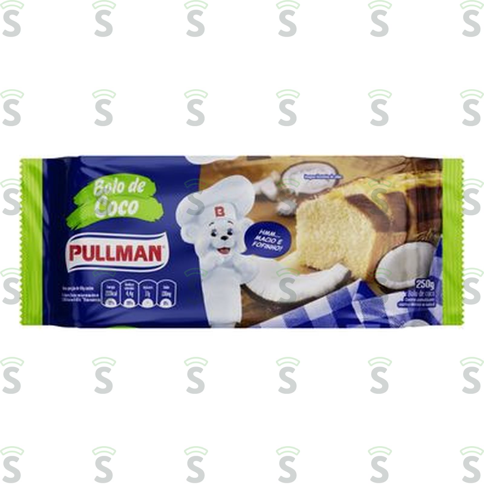 Bolo Pullman Coco 250G