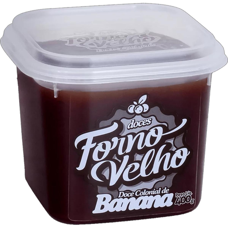 Doce Colonial Forno Velho 400g - Banana