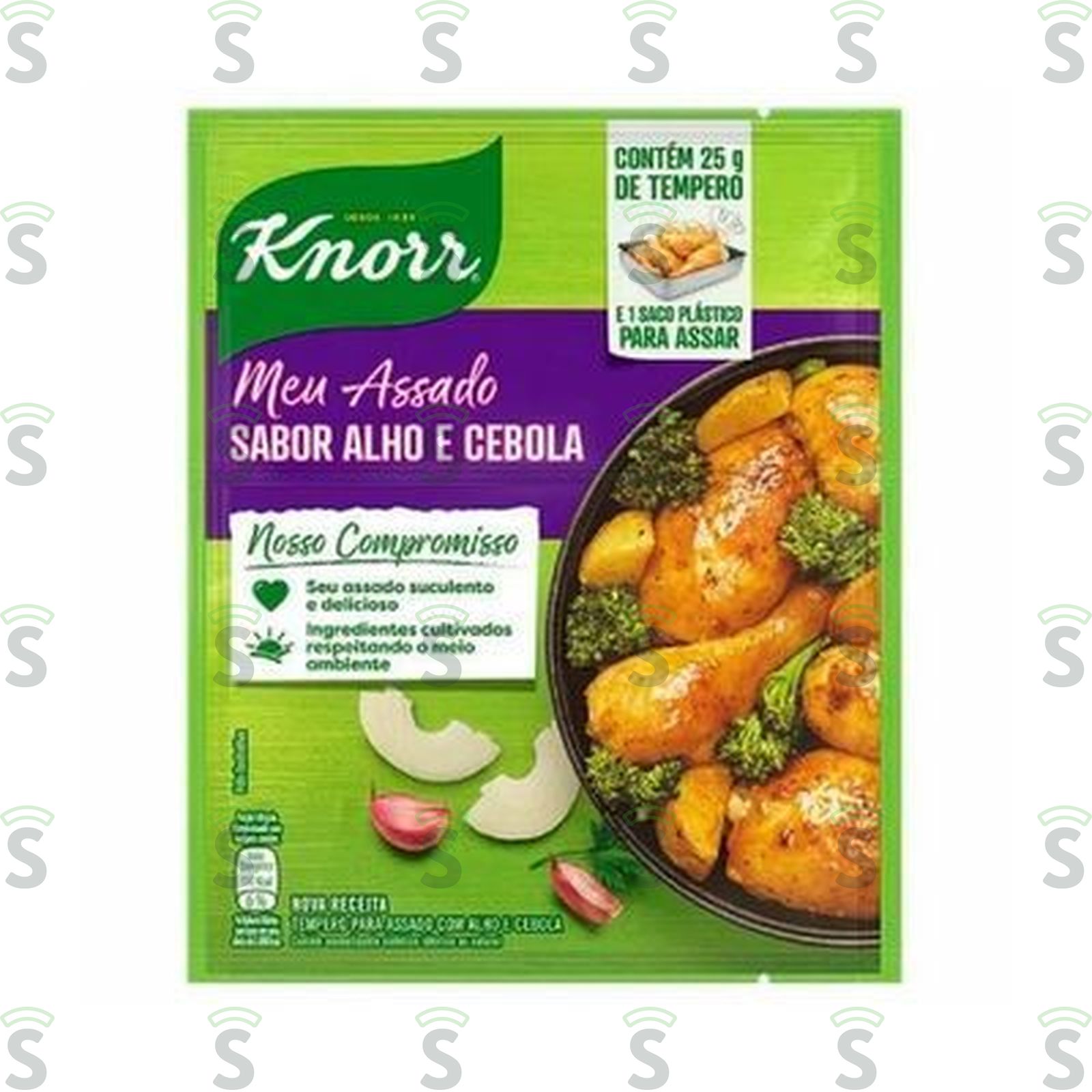 Knorr-tempero meu assado 25g alho cebola