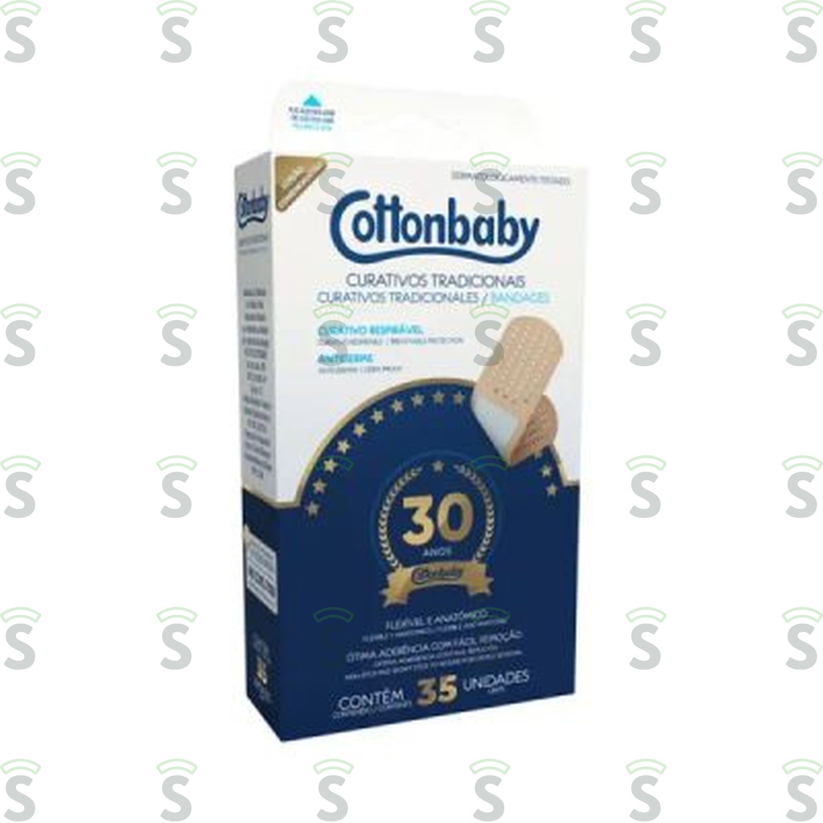 Curativos Transparentes Cottonbaby 35UN