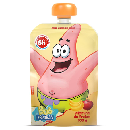 Iogurte Bob Esponja Elegê 100g - Frutas com Cereais