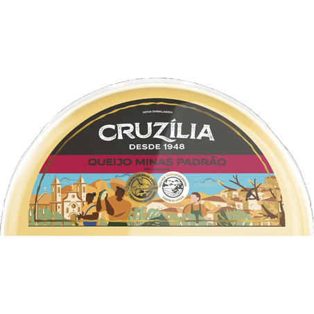 Queijo Minas Padrão Cruzília Fracionado Kg
