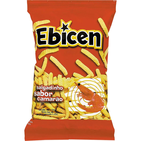 Salgadinho Ebicen 60g - Camarão