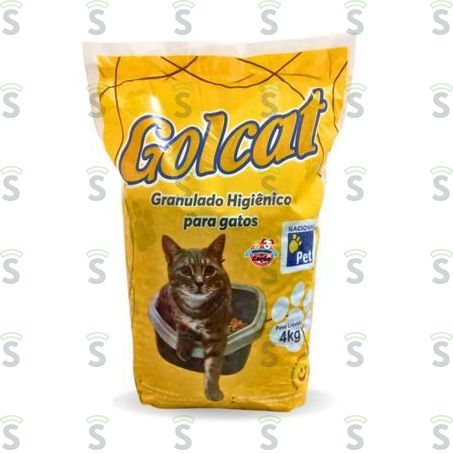  Areia Gato Golcat 4kg