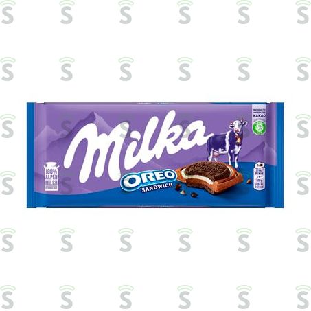  Milka-chocolate 92g Rech Oreo Sandwich