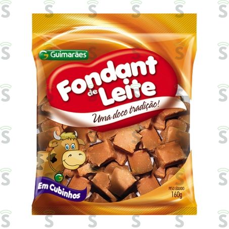  Fondant de Leite Guimarães Tradicional Embalagem 160g
