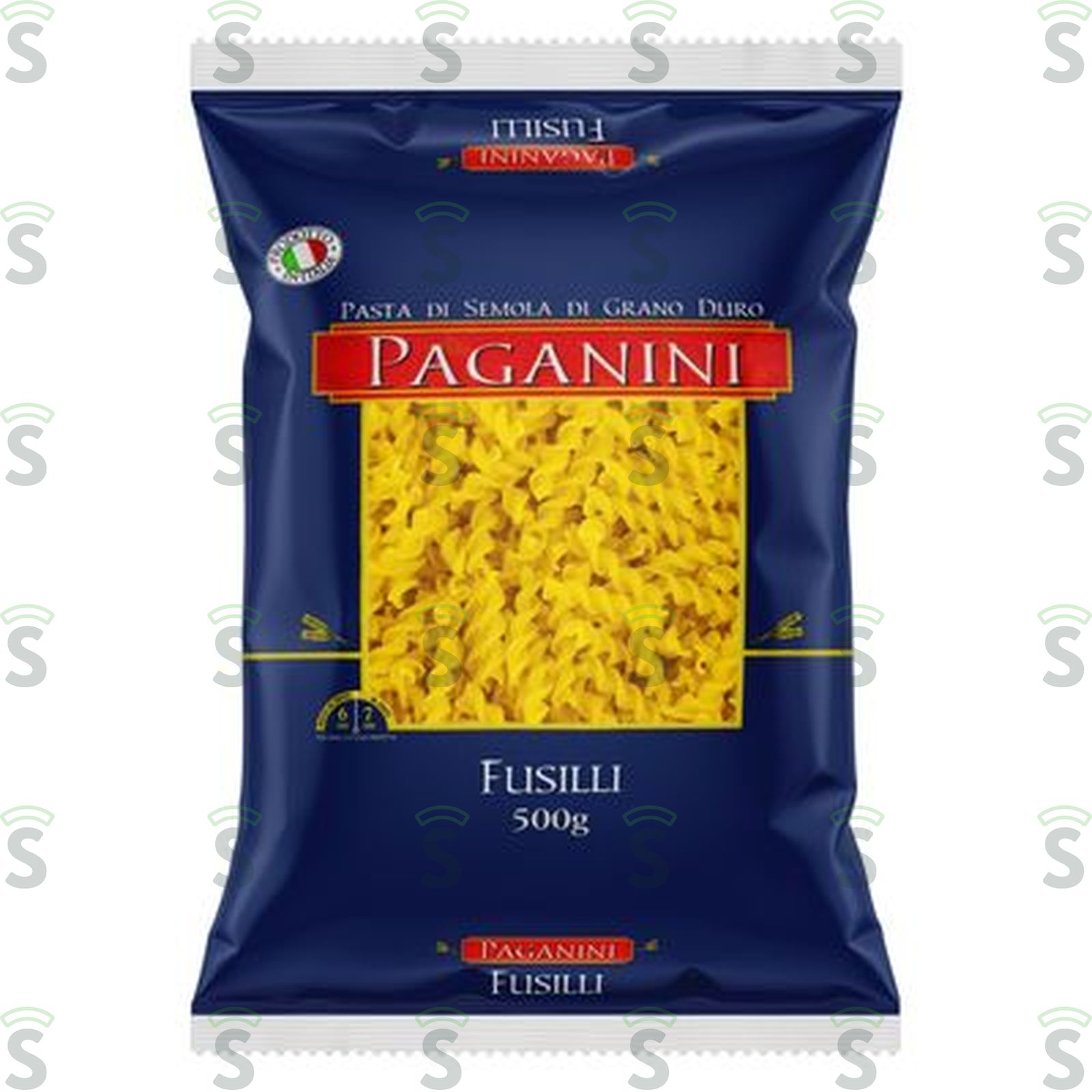 Macarrão Fusilli Paganini Embalagem 500G
