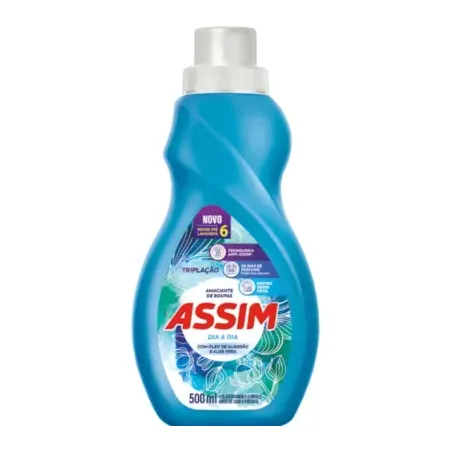 Amaciante assim concentrado azul 1l