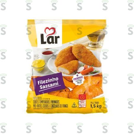  Filezinho Sassami Lar Empanado 700g