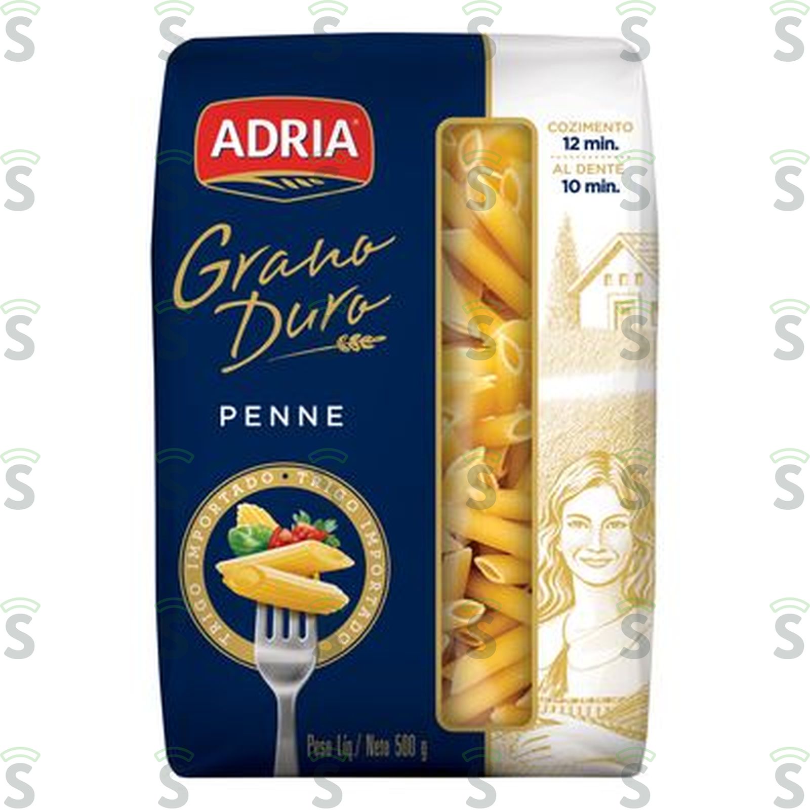 Macarrão Penne Adria Grano Doro Pacote 500G