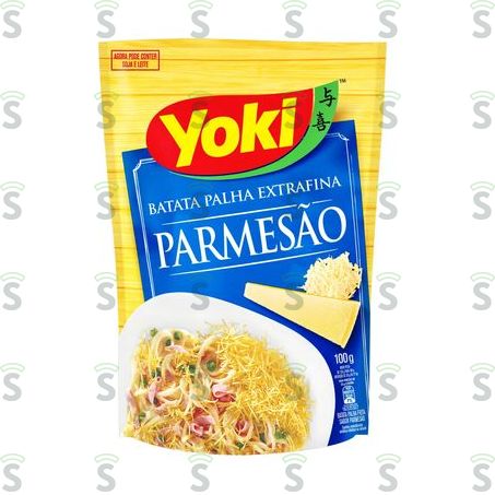  Batata Palha Yoki Extra Fina Parmesão 100g