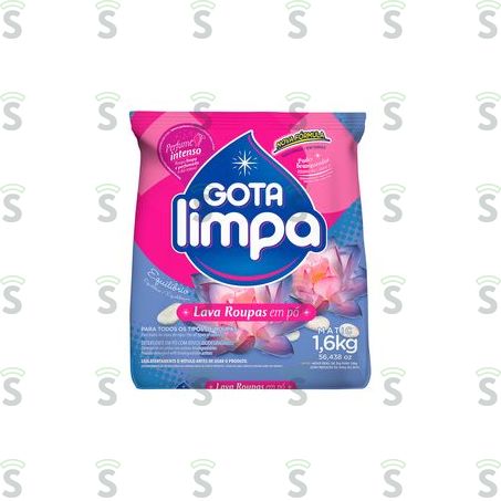  Lava Roupa Po Gota Limpa 1,6kg Equilibri