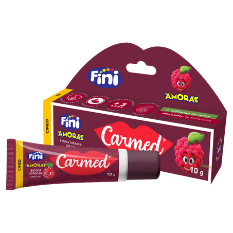 Hidratante Labial Carmed Fini Amoras Intensas 10g 
 