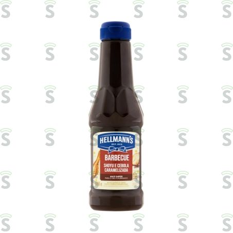  Barbecue Hellmann's Shoyu e Cebola Caramelizada Squeeze 400gr