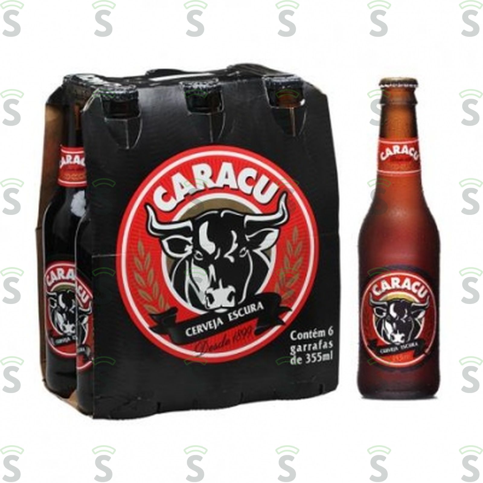 Cerveja Caracu Escura Long Neckidades 6UN