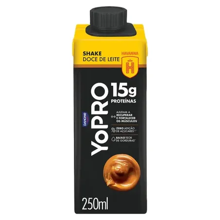 DANONE YOPRO 15G DOCE DE LEITE 250ML