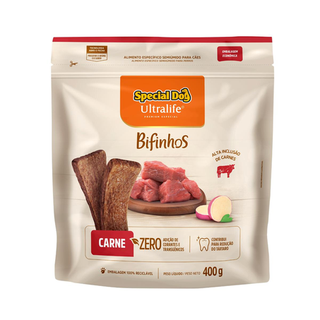 Bifinho Special Dog 400g - Carne
