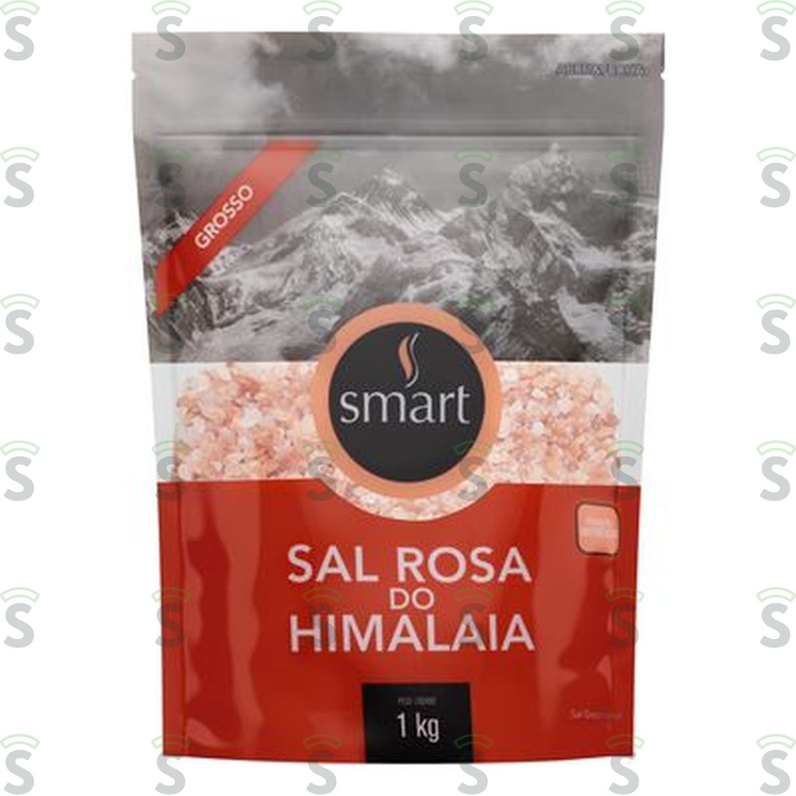 Sal Rosa Do Himalaia Grosso Smart Embalagem 1KG