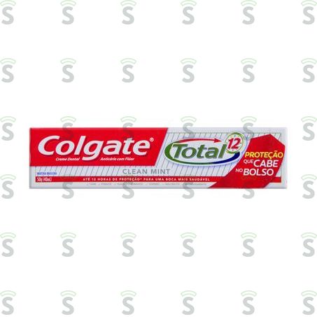  Creme Dental Colgate Clean Mint Total 12 50g