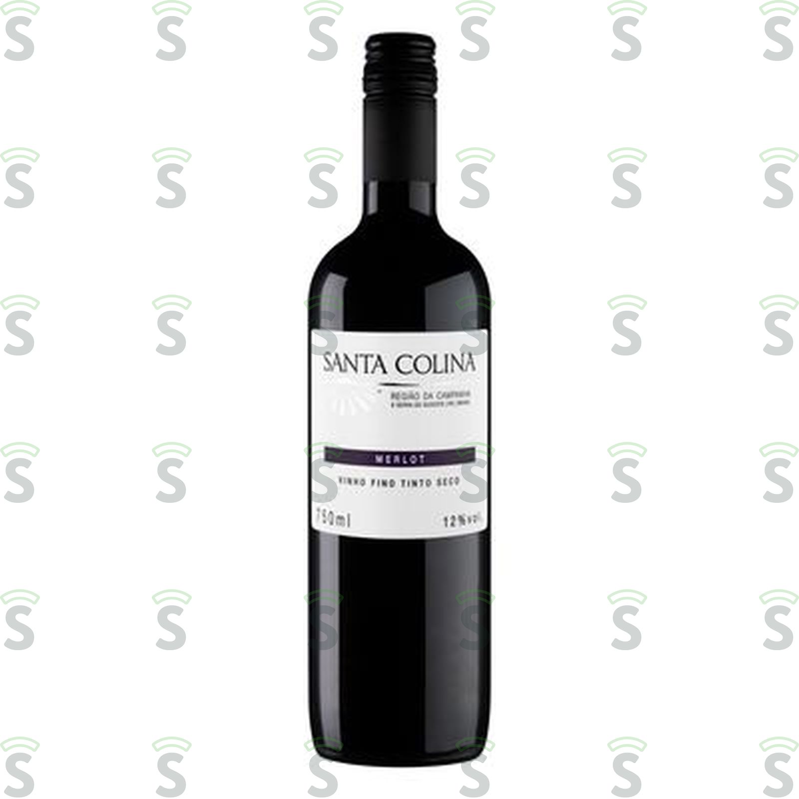 Vinho Tinto Brasileiro Santa Colina Merlot Seco Garrafa 750ML