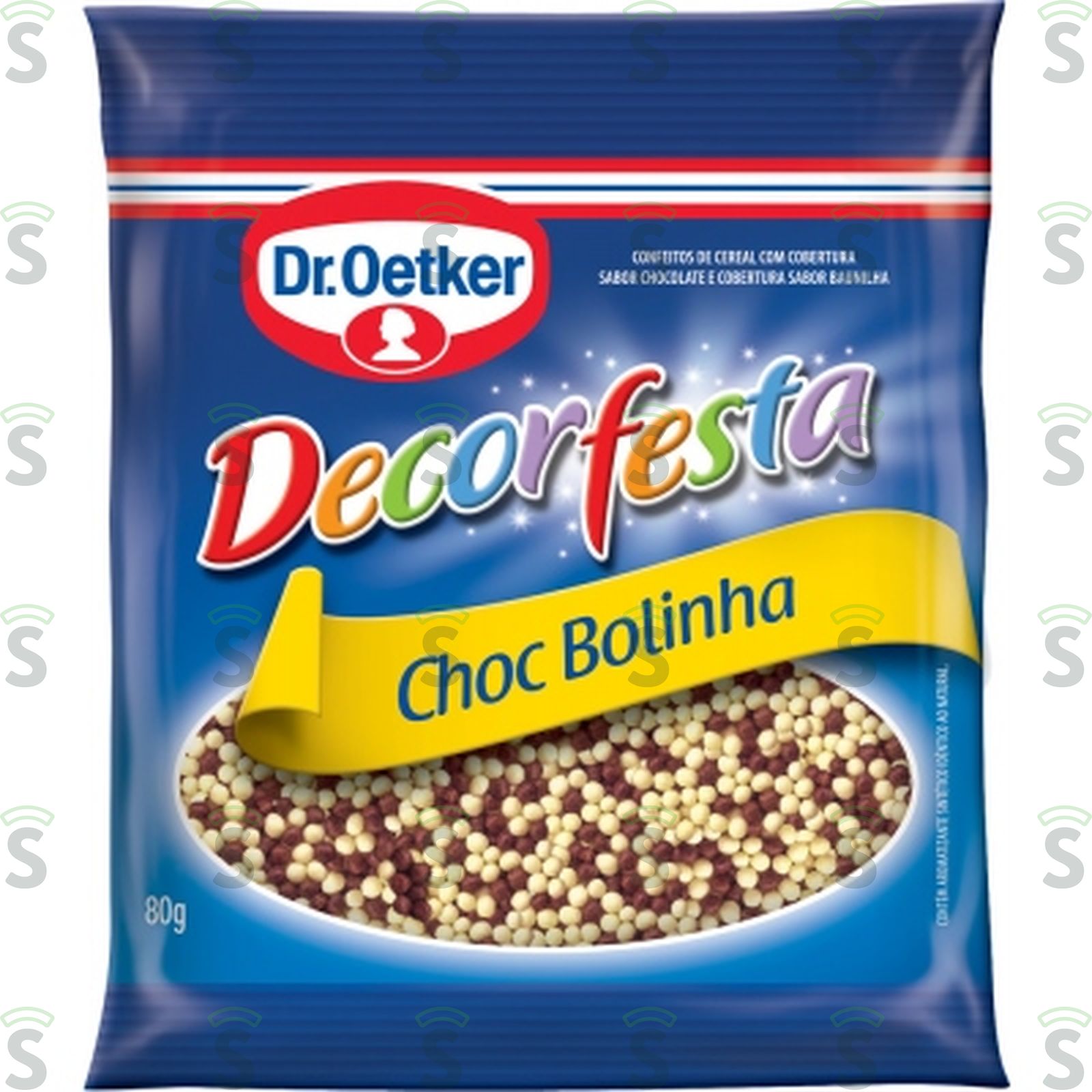 Confeitos Dr Oetker Decoração Chocbola Embalagem 80G