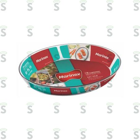  Assadeira Oval Marinex Pequena Unidadeitros 2.4lt
