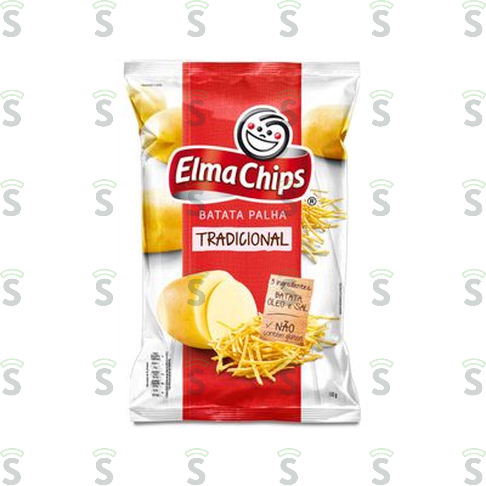 Batata Palha Tradicional Elma Chips Pacote 110G