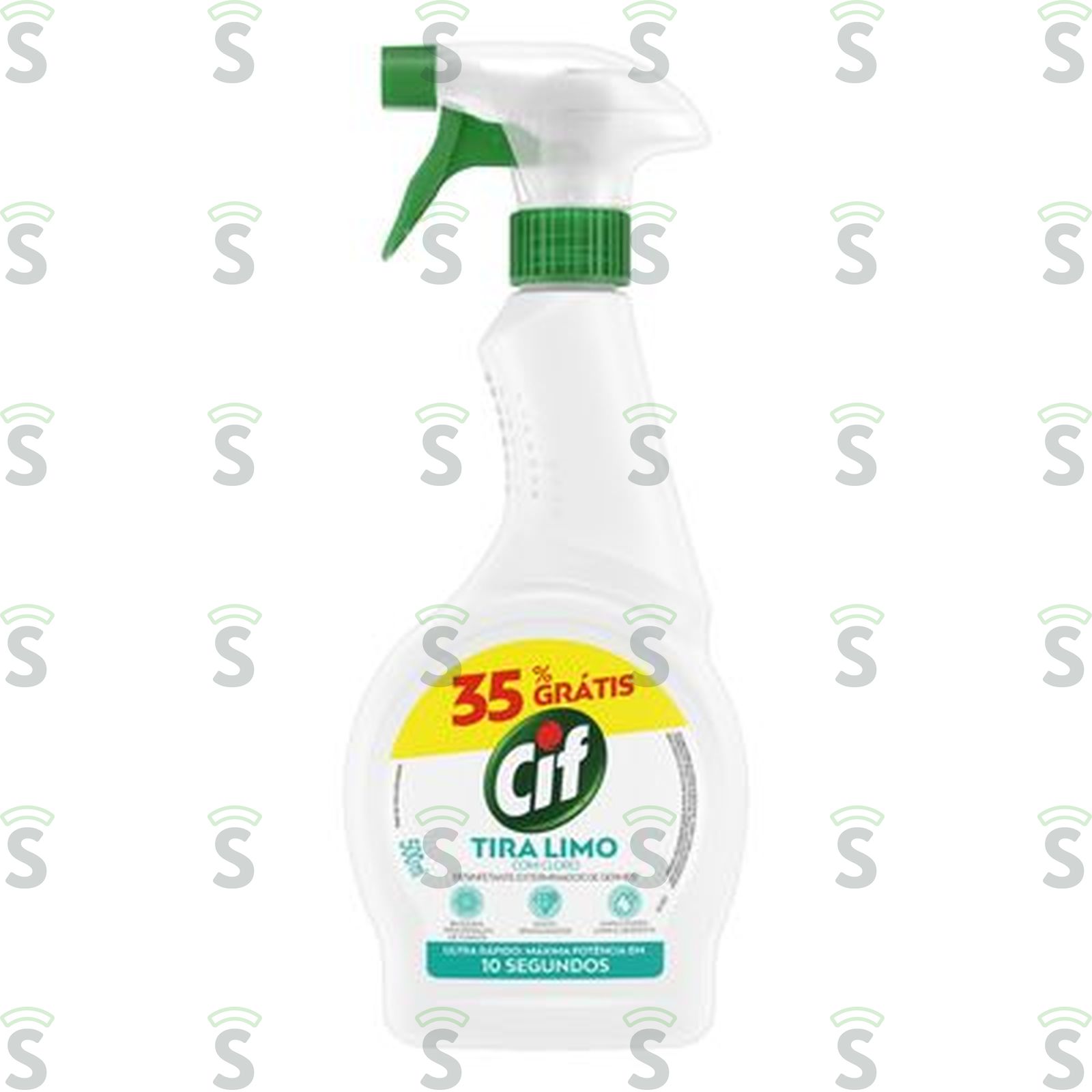 Desinfetante Cif Aparelho Gratis 35% com Cloro Tira Limo 500ML