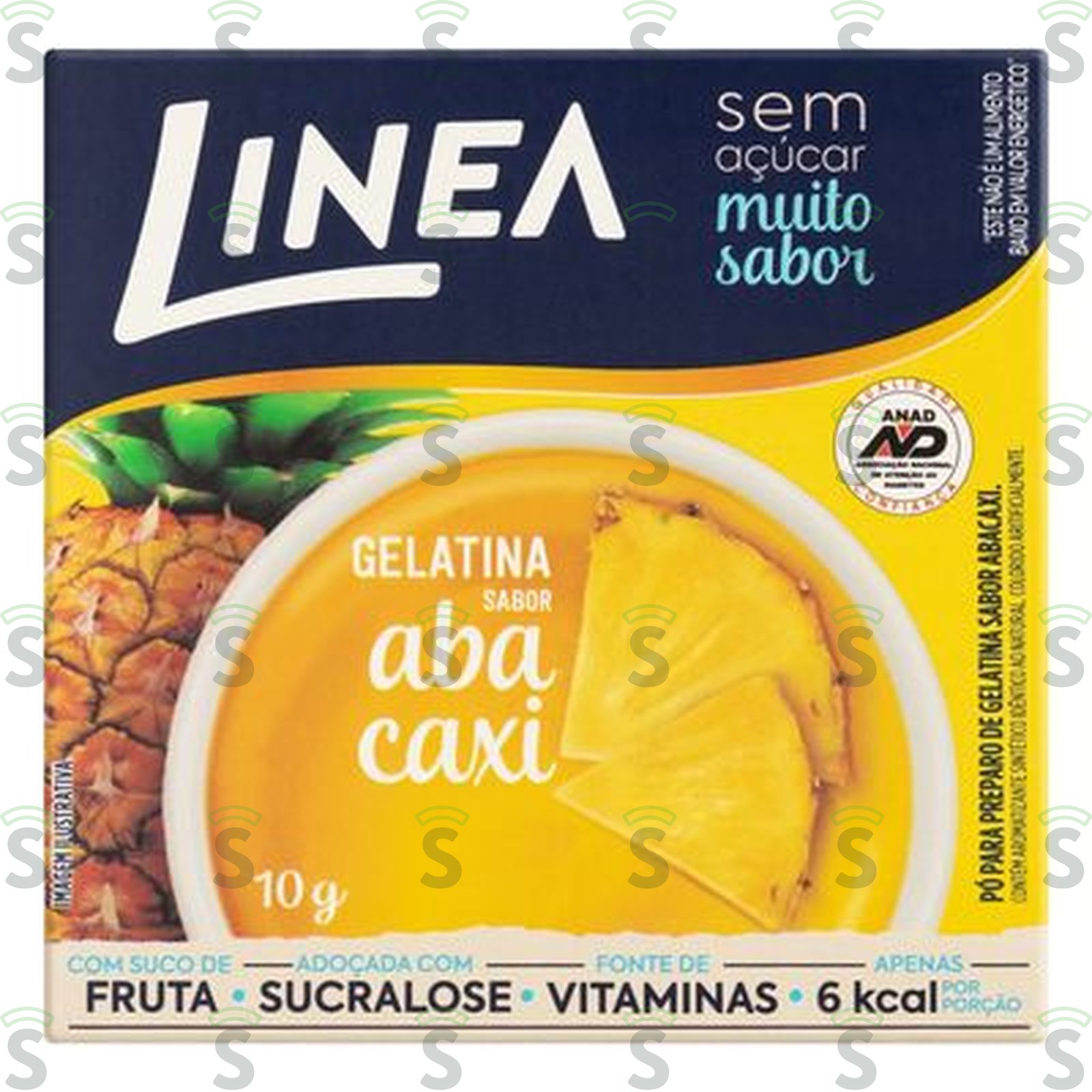 Linea-gelatina zero 10g abacaxi