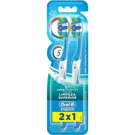 Escova Dental Oral-B Complete - 5X - Leve 2, Pague 1 Escova