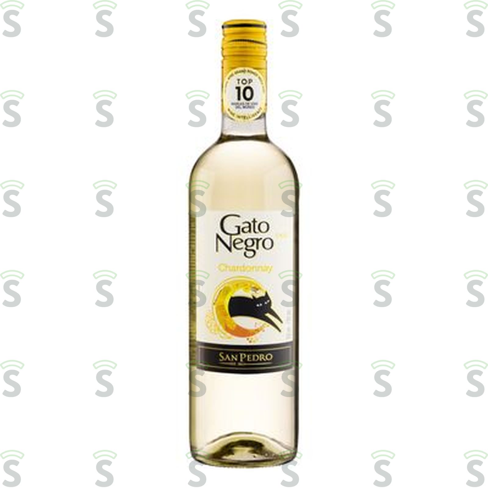 Vinho Branco Chileno Gato Negro Chardonnay Garrafa 750ML