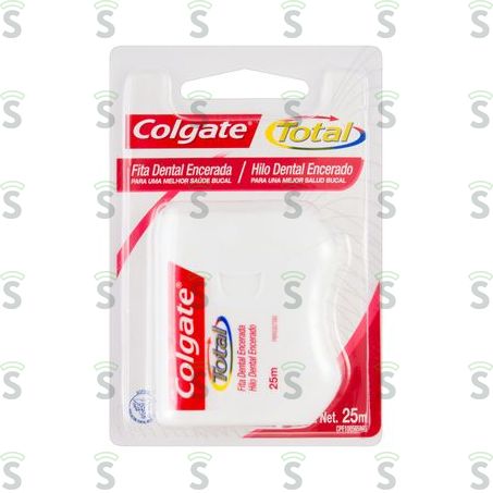  Fita Dental Colgate Total Encerada 25m