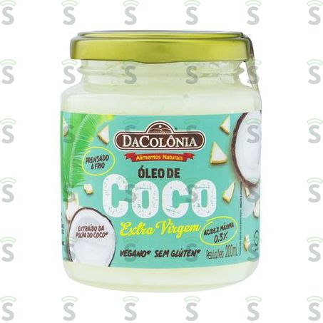  Dacolonia-oleo Coco 200ml Extra Virgem