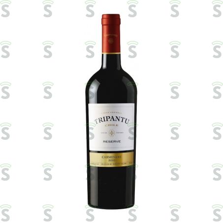 Vinho Fino Tinto Meio Seco Tripantu Carmenère  Garrafa 750ml