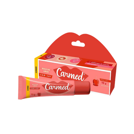 Hidratante Labial Carmed Maçã Do Amor 10g 
 