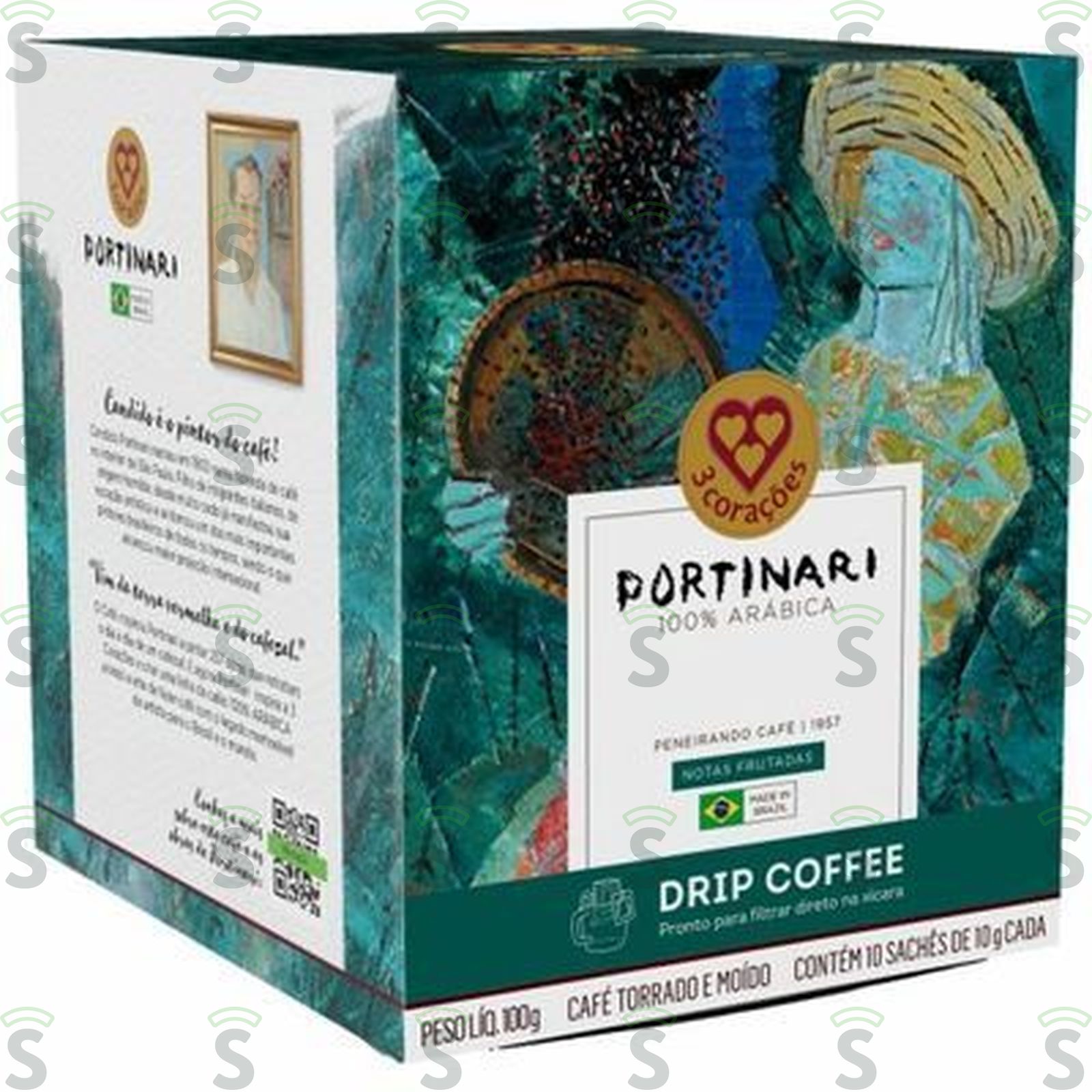 CAFE TRES CORACOES DRIP PORTINARI 110G