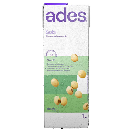 Bebida de Soja Ades 1 Litro - Original