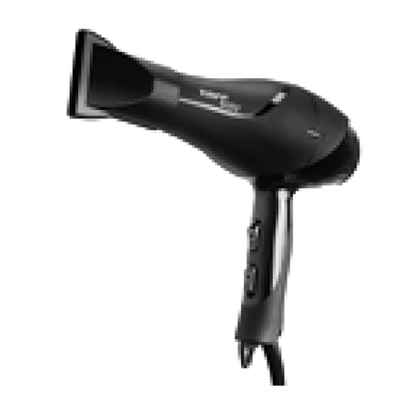 Secador Taiff Easy 127V - Preto - Potência de 1700W - 2 Velocidades - 2 Temperaturas