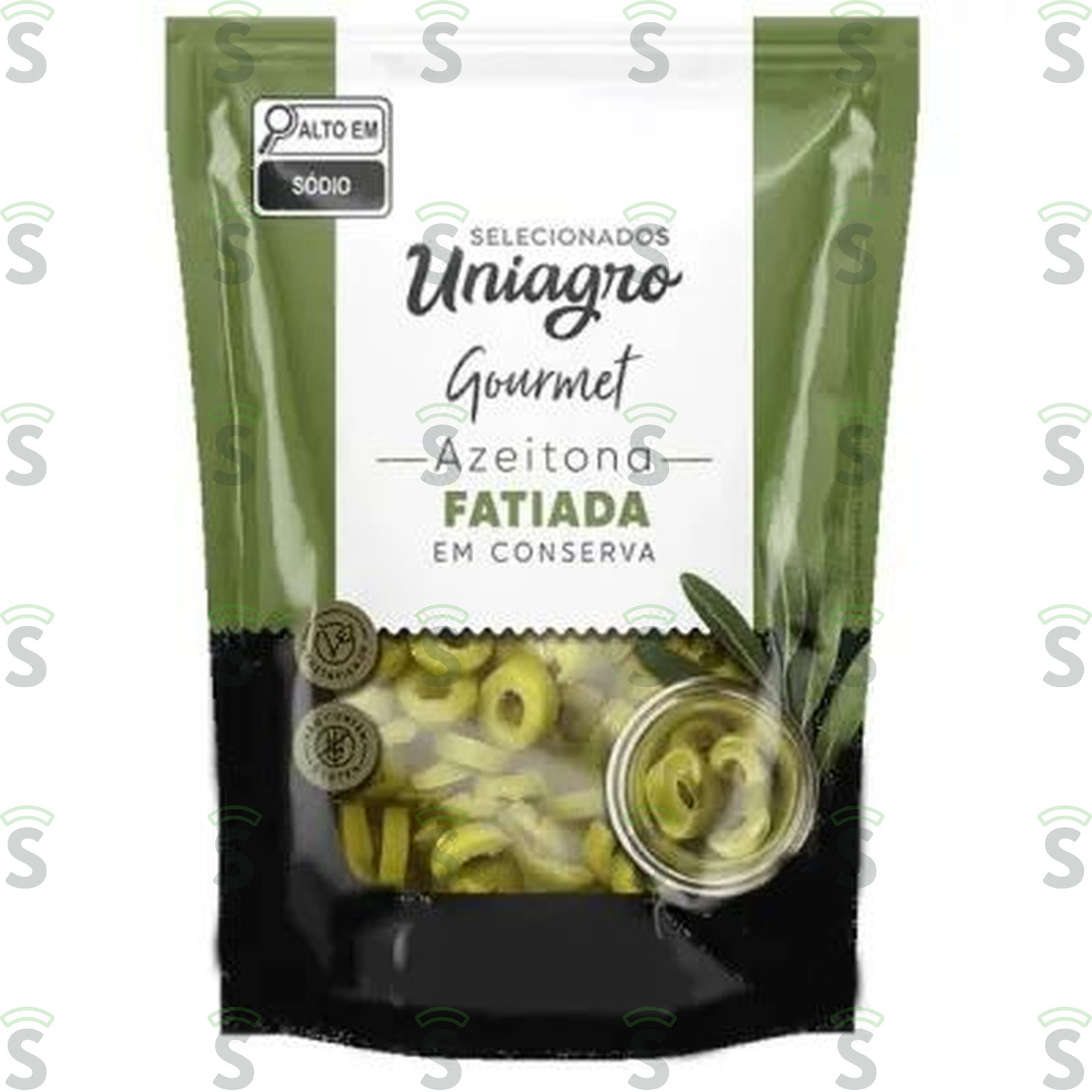 AZEITONA UNIAGRO 500G FATIADA