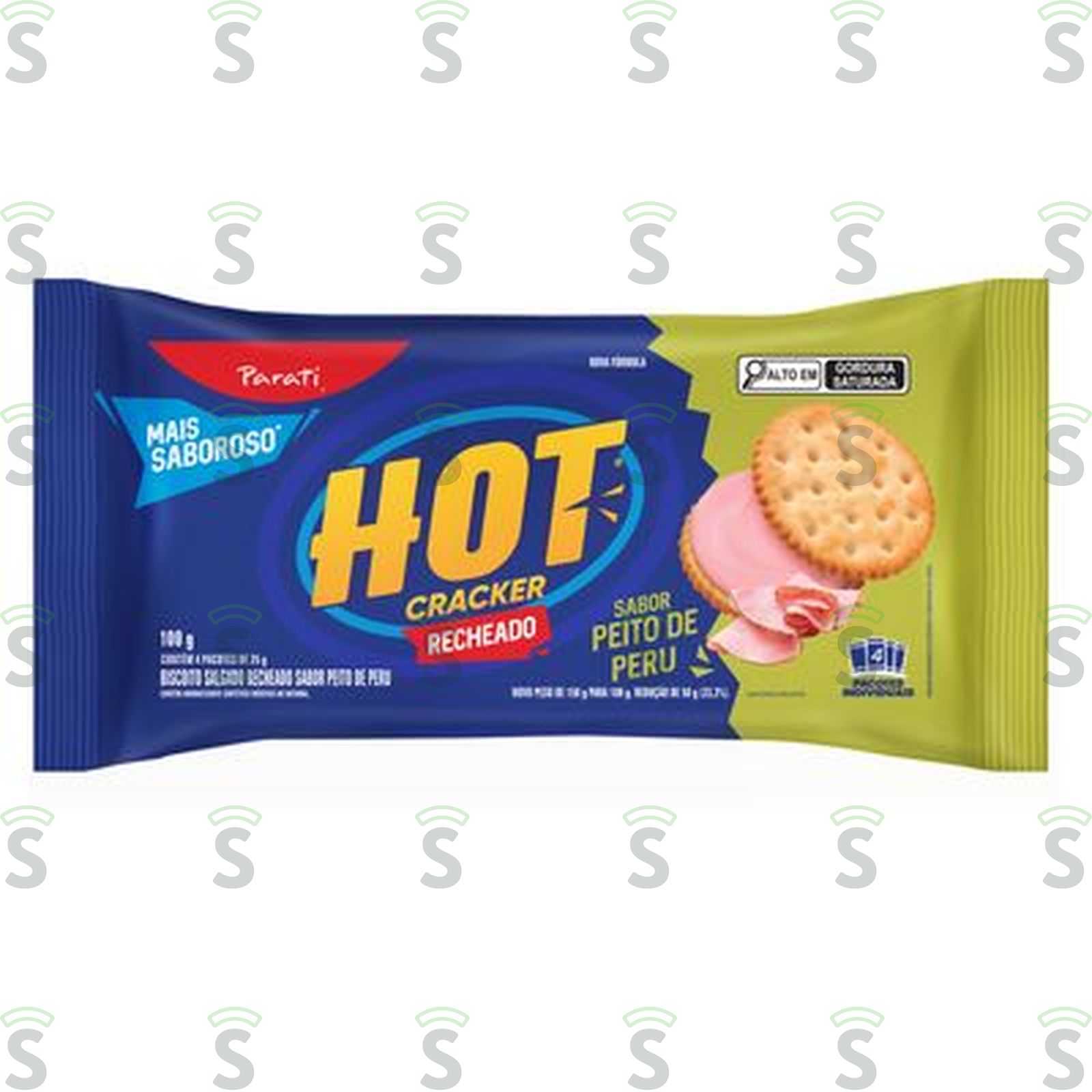 BISC PARATI HOT CRACKER 100G PEITO PERU