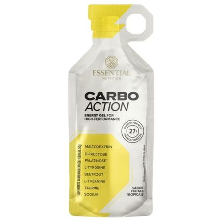 Gel Carbo Action Frutas com Cafeína Essential 50g
