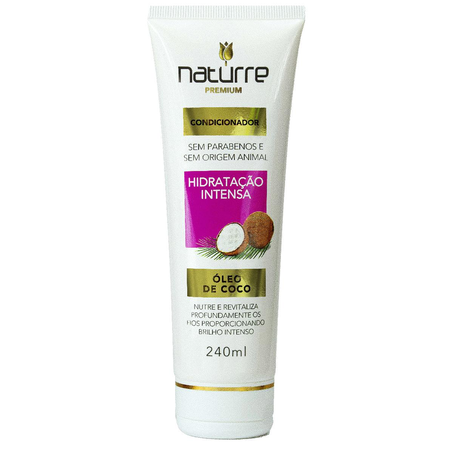 Condicionador Naturrê 240ml - Óleo de Coco
