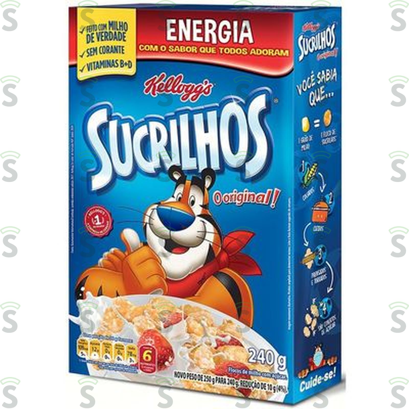 Cereal Matinal Kellogg's Sucrilhos Original  Caixa 240gr
