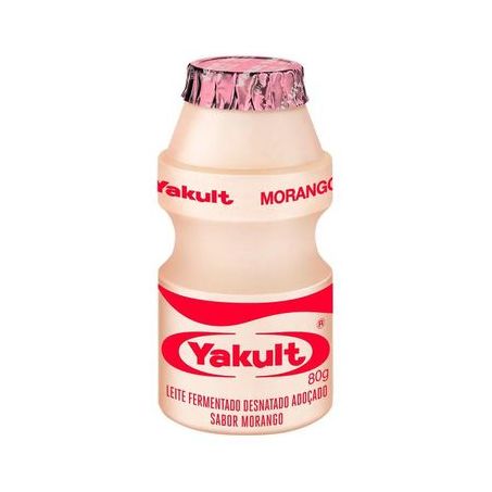 Leite ferm yakult morango 80g