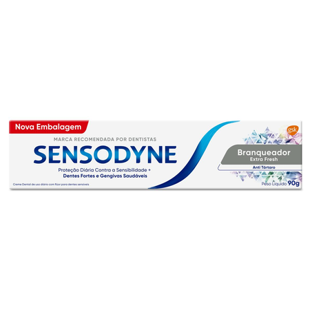 Creme Dental Sensodyne 90g - Branqueador Extrafresh